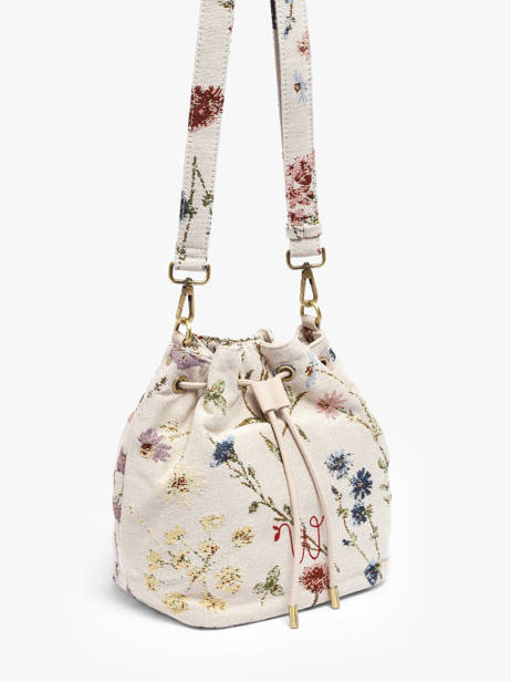 Schoudertas Alocasia Katoen Woomen Beige alocasia WALO06 ander zicht 2